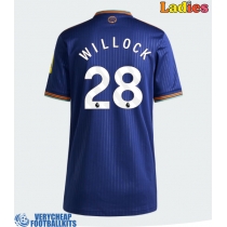 Newcastle United Joe Willock #28 Replica Third Shirt Ladies 2025-26 Short Sleeve